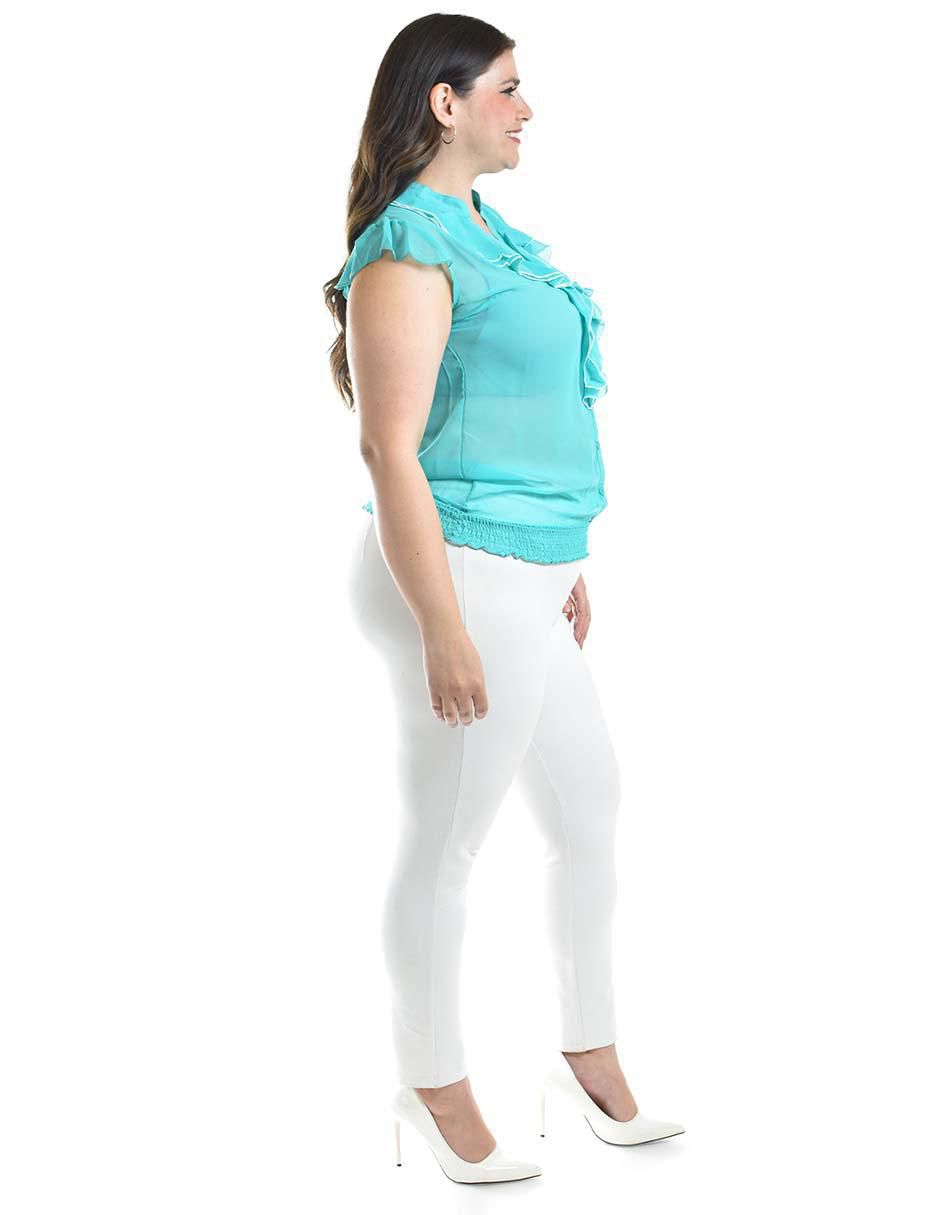 Blusa manga corta para mujer 10