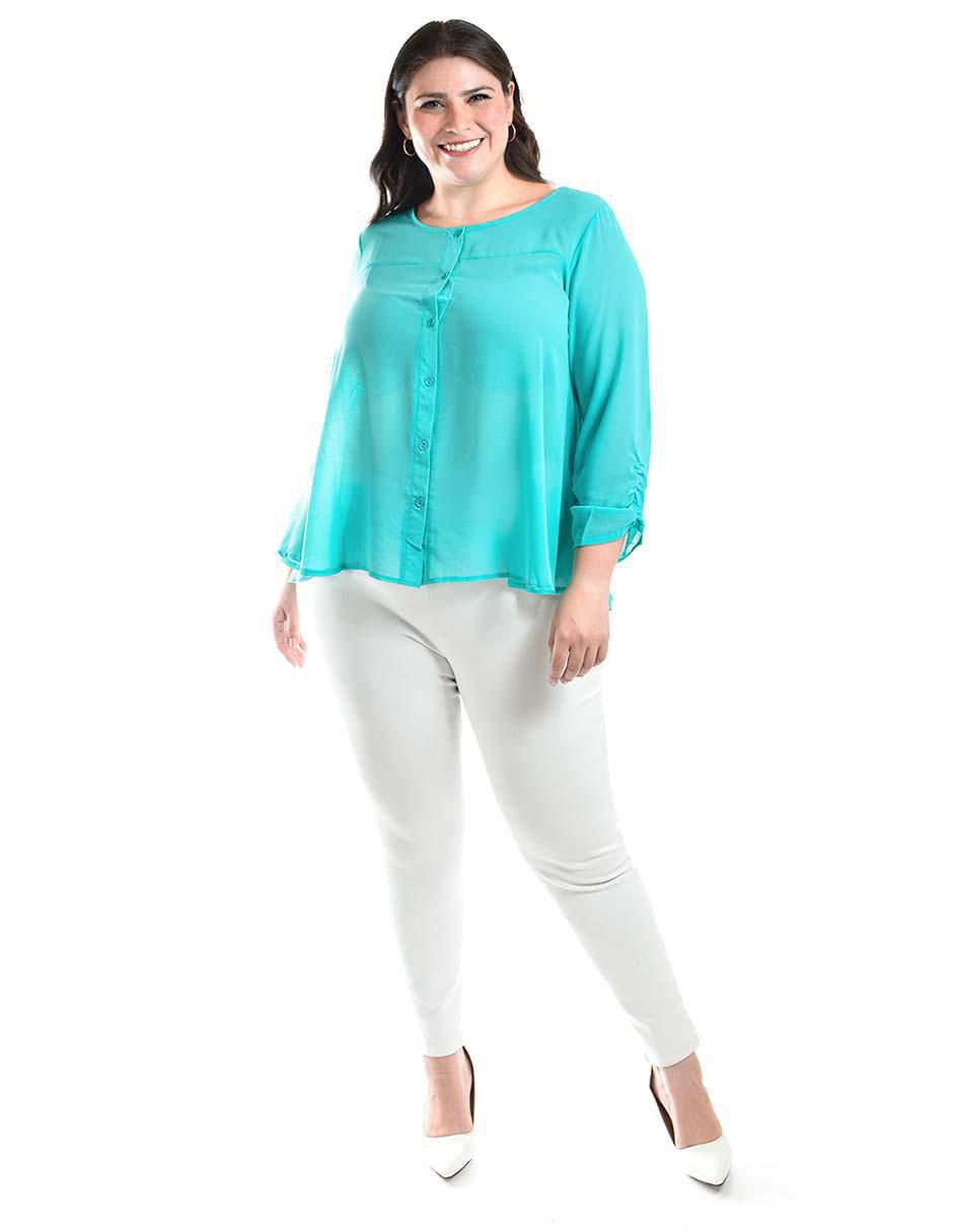 Blusa manga 3/4 para mujer 8