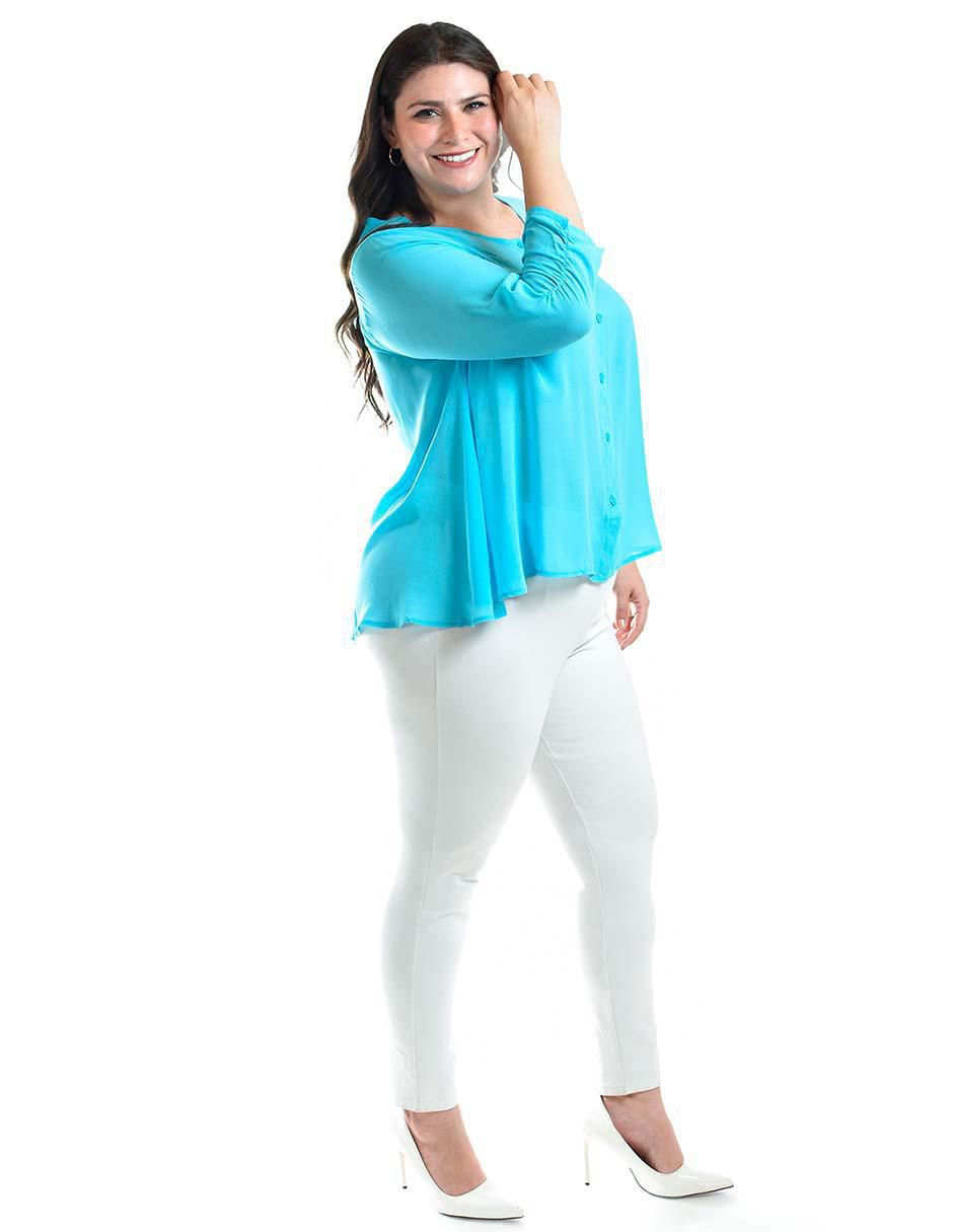 Blusa manga 3/4 para mujer 6