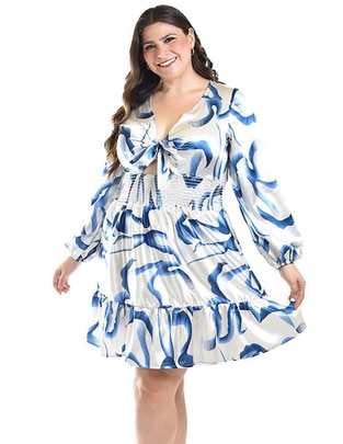 Vestido corto casual para mujer