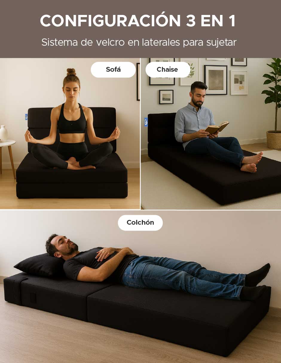 Sofá cama plegable skycare