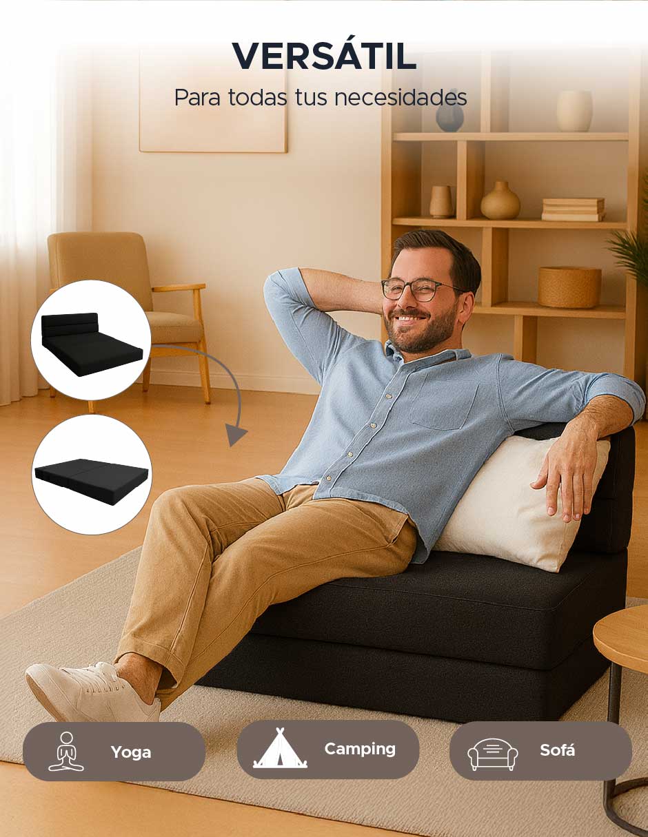 Sofá cama plegable skycare