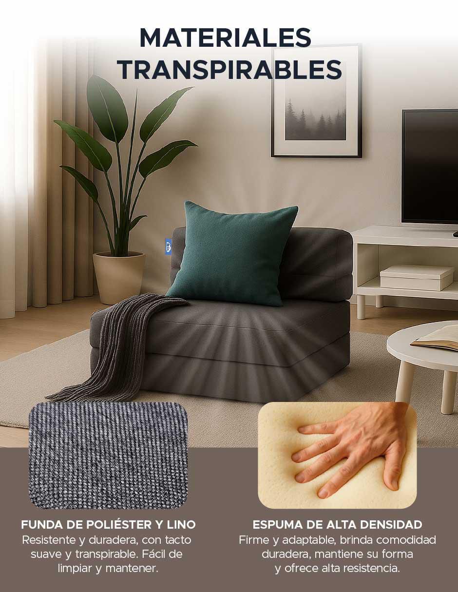 Sofá cama plegable 2