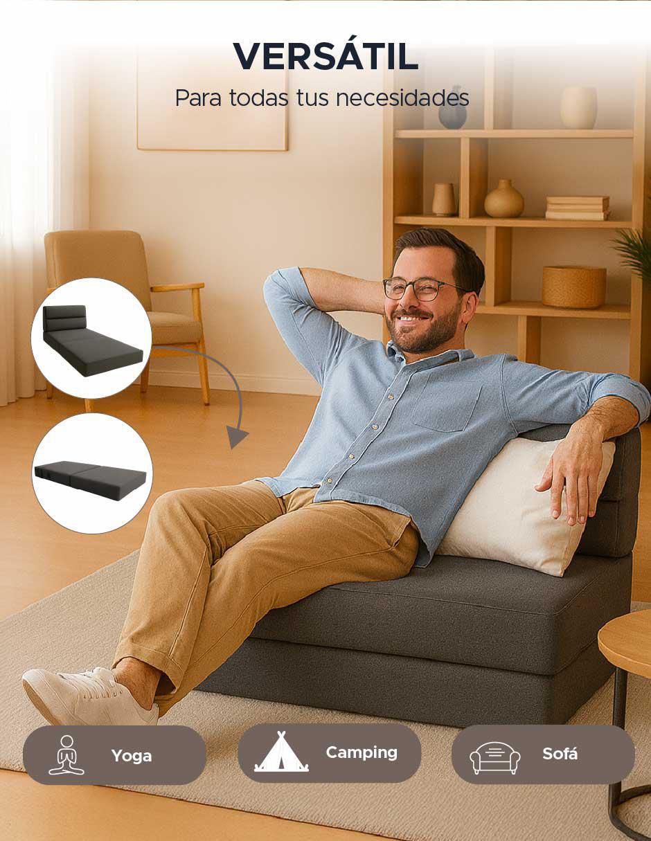 Sofá cama plegable 4