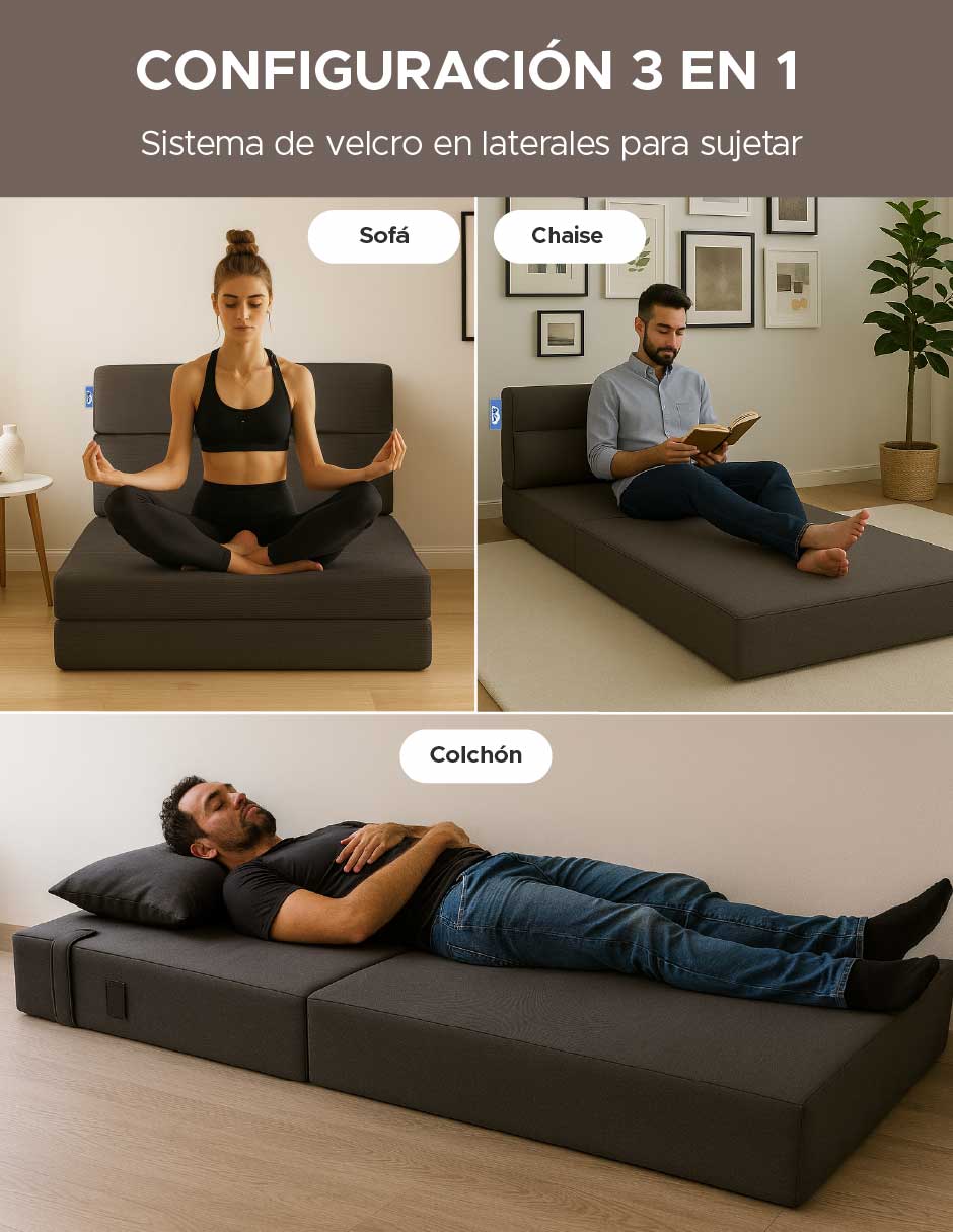 Sofá cama plegable 12