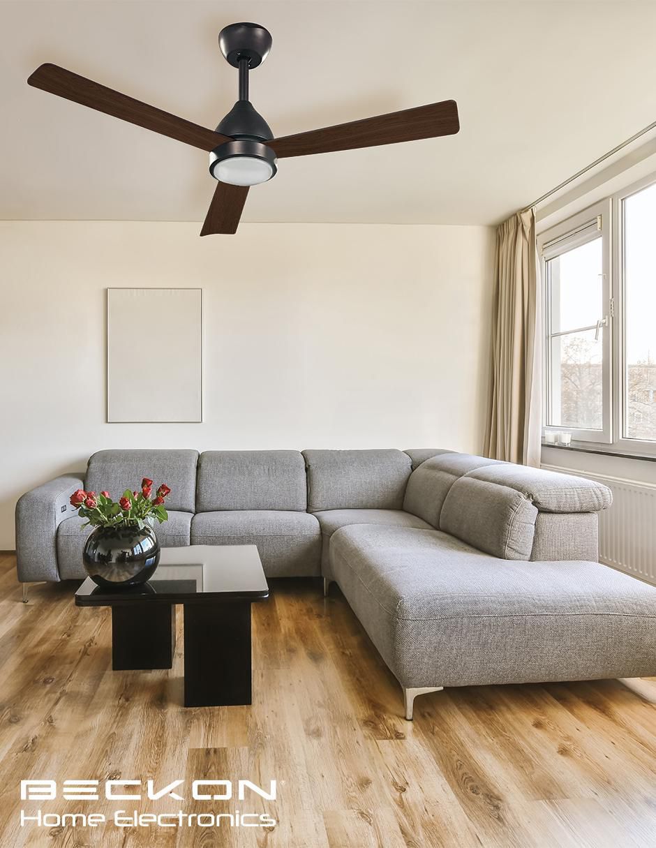 Ventilador de techo con control remoto 6 velocidades