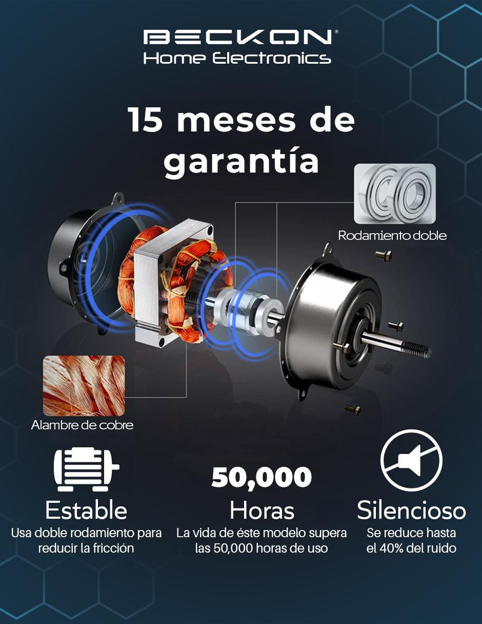 Ventilador de techo con control remoto 6 velocidades 6