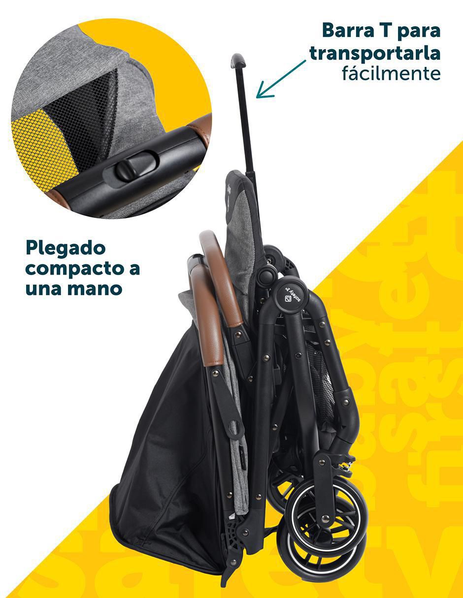 Carriola estándar Slim Travel de poliéster 8