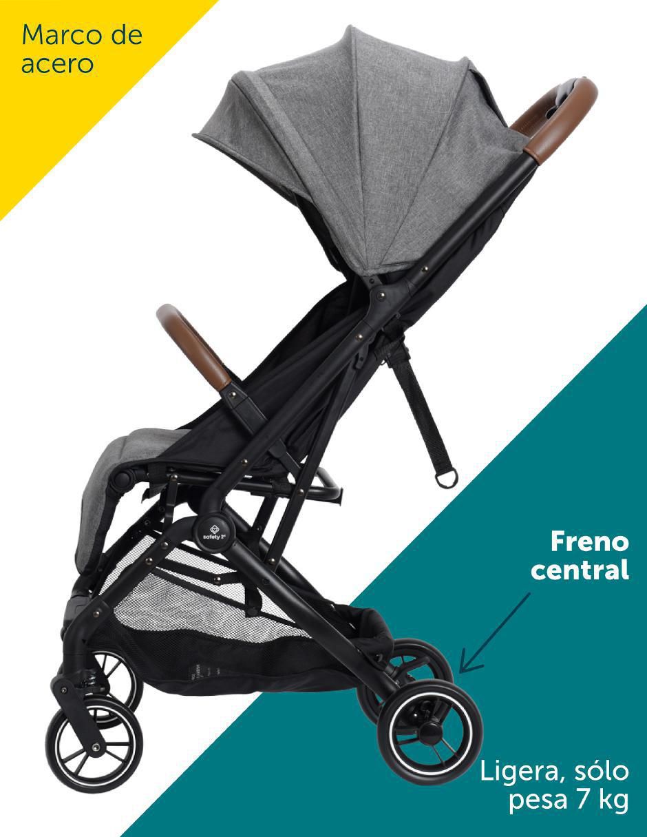 Carriola estándar Slim Travel de poliéster 4