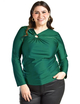 Blusa manga larga para mujer 1