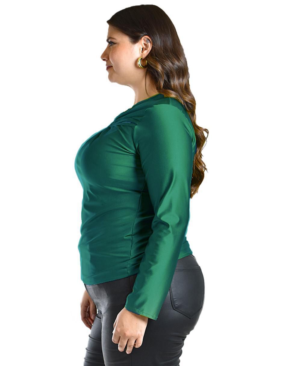 Blusa manga larga para mujer 7