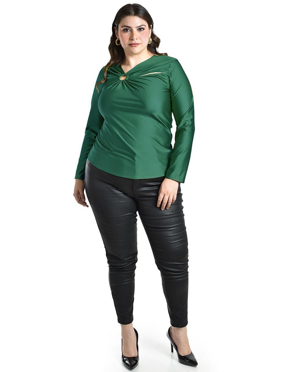 Blusa manga larga para mujer 10