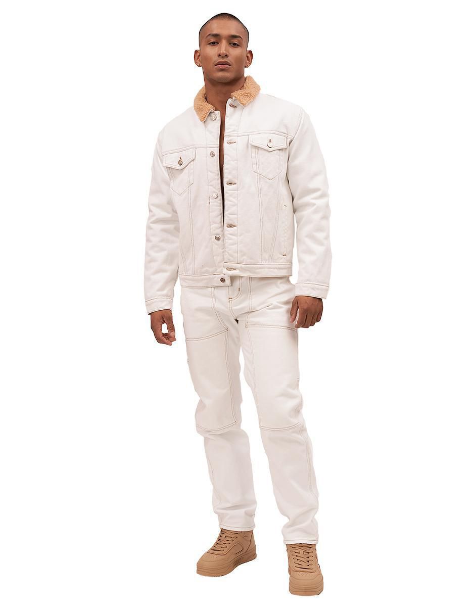 Chamarra casual de mezclilla para hombre 3
