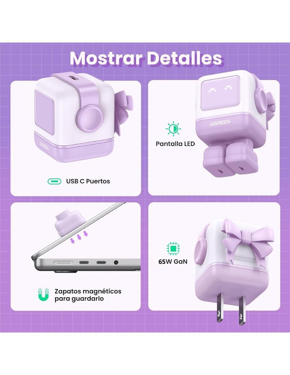 Cargador pared Ugreen USB tipo C