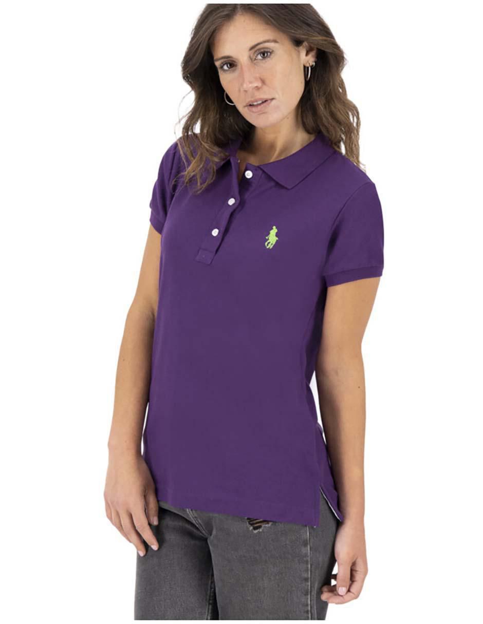 Playera tipo polo para mujer 3