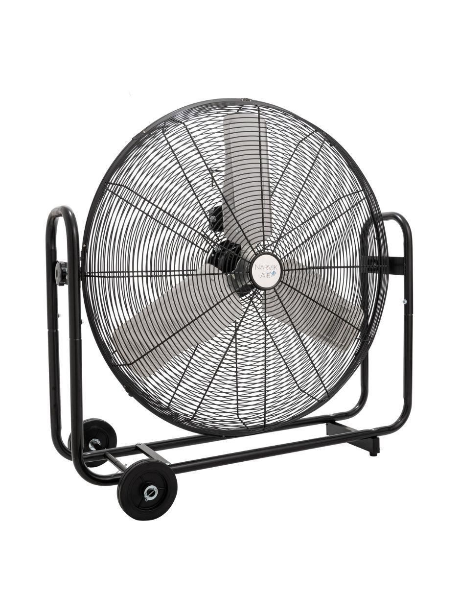 VENTILADOR DE PISO NA-F30 NARVI, NEGRO 1