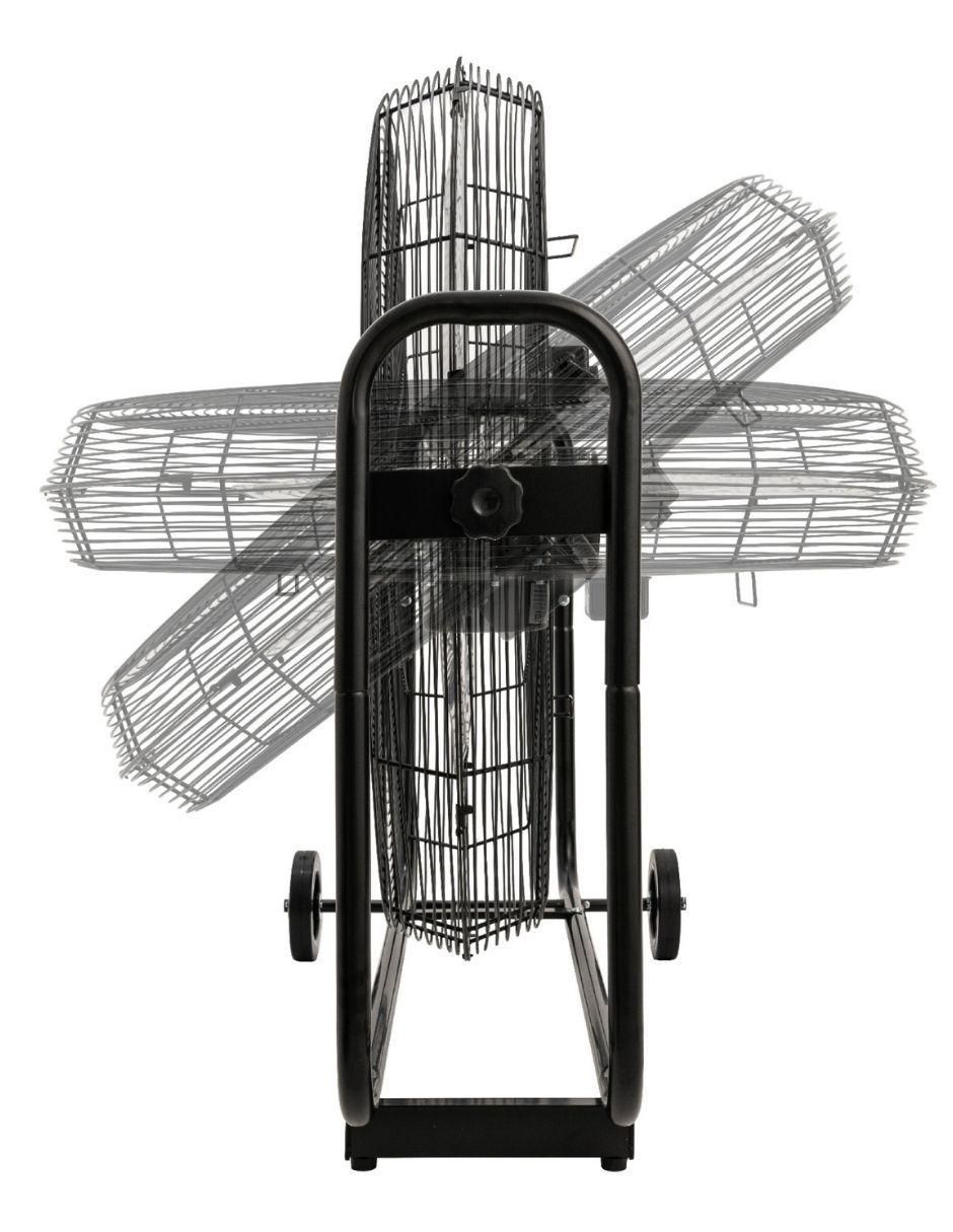 VENTILADOR DE PISO NA-F30 NARVI, NEGRO 2