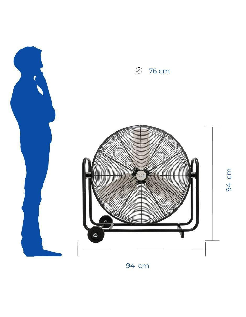 Ventilador de piso 3 velocidades 6