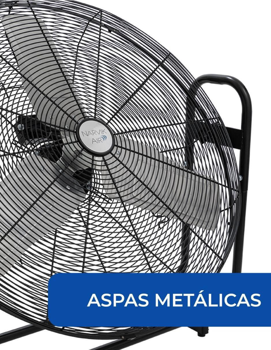 VENTILADOR DE PISO NA-F30 NARVI, NEGRO