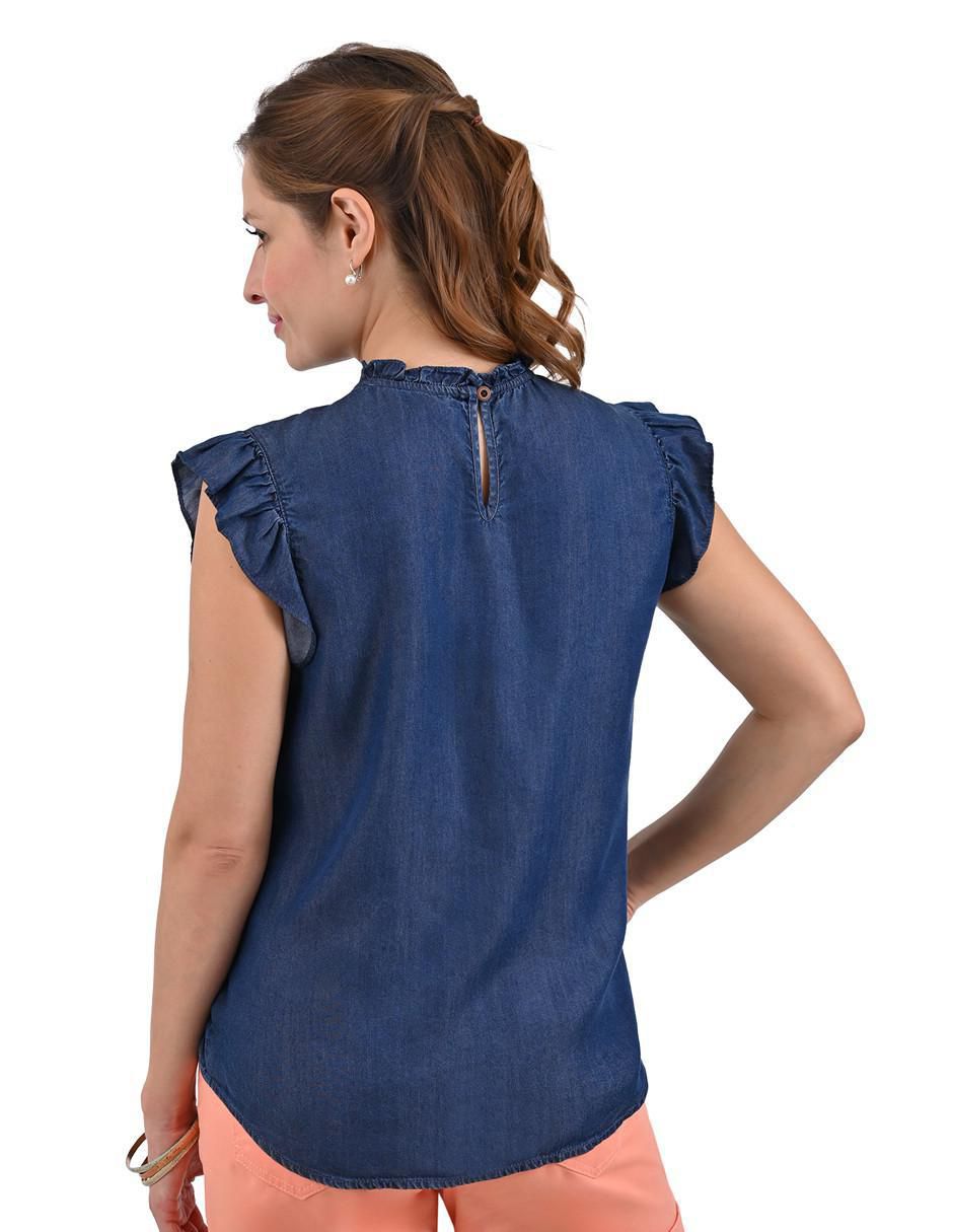 Blusa manga corta para mujer 2