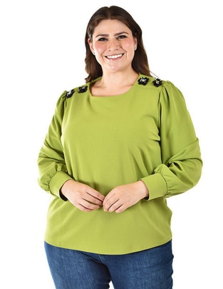 Blusa manga larga para mujer Blusa manga larga para mujer