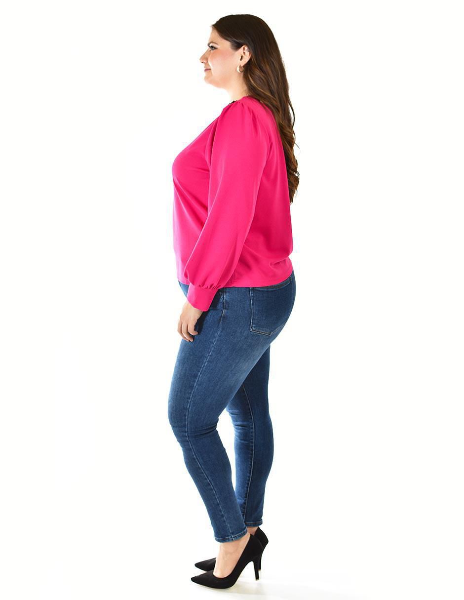 Blusa manga larga para mujer 8