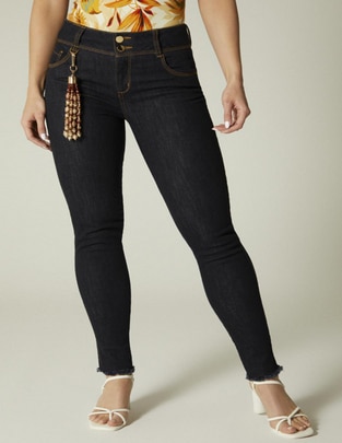 Jeans slim para mujer
