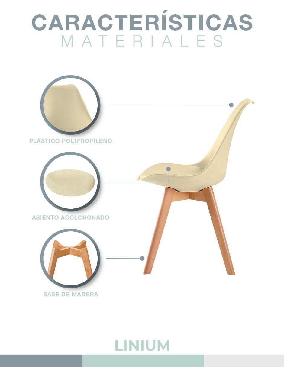Silla de plástico