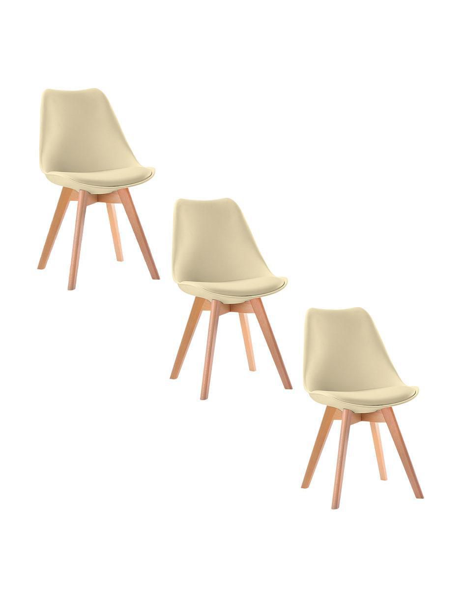 Set de sillas 3 piezas de plástico Set de sillas 3 piezas de plástico