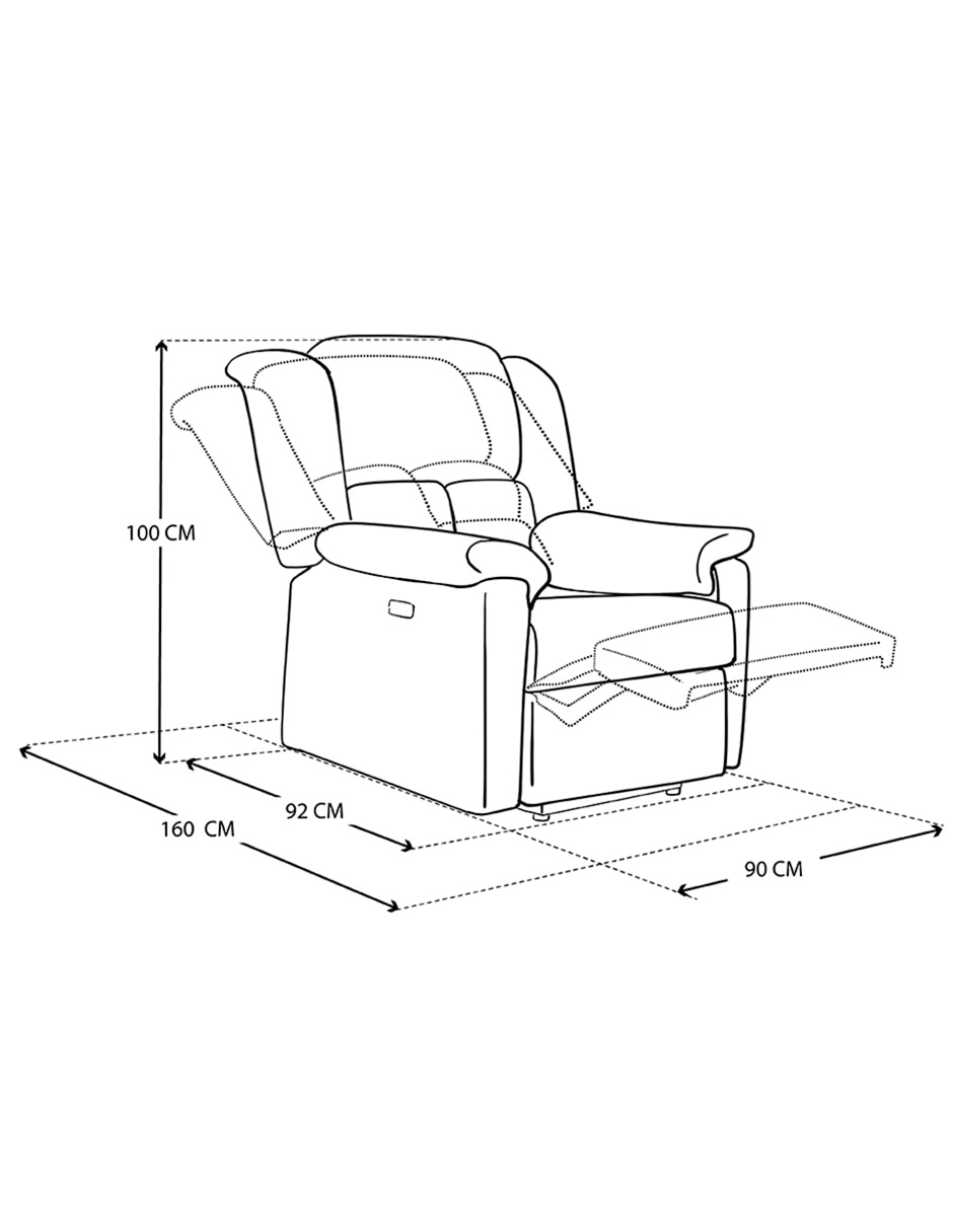 Reclinable belucci violanti 9