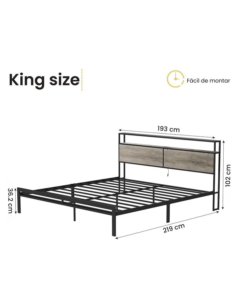Base para cama de metal 8