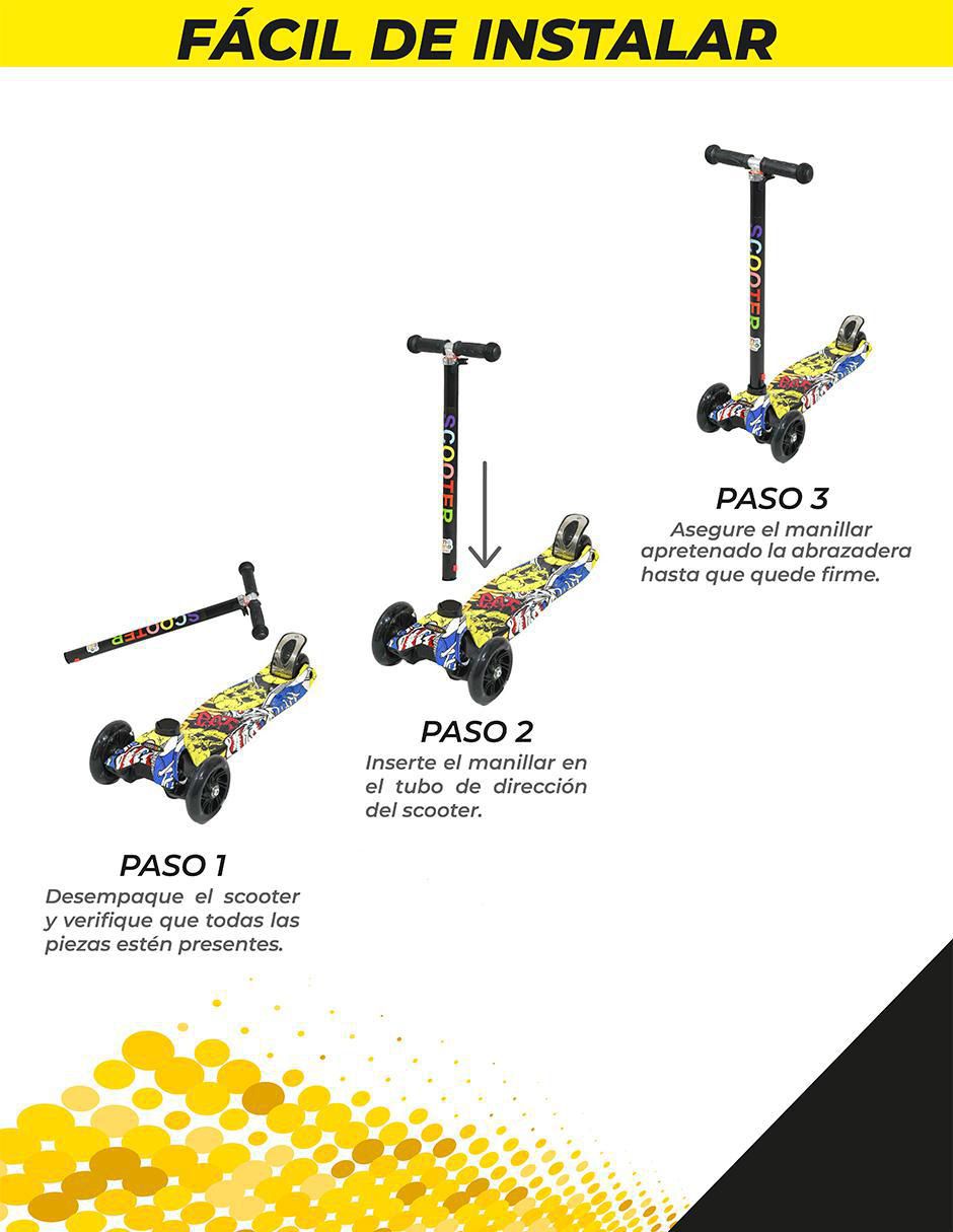 Scooter manual guevara sports