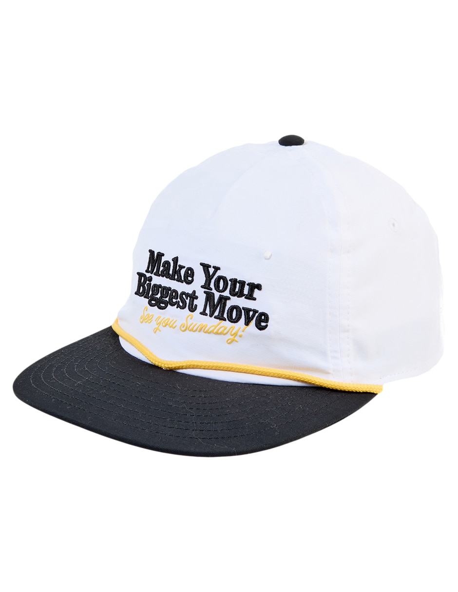 Gorra con visera plana snapback para golf para hombre 3