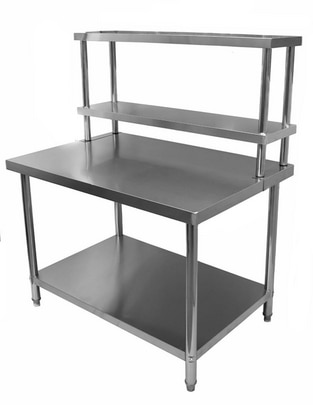 Mesa auxiliar armable