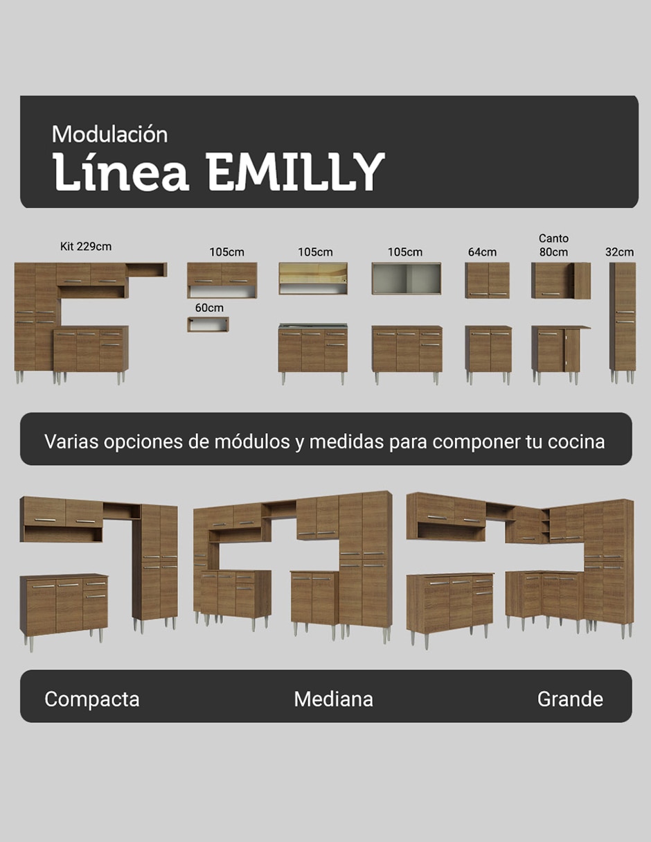 Cocina integral Emily Top 10