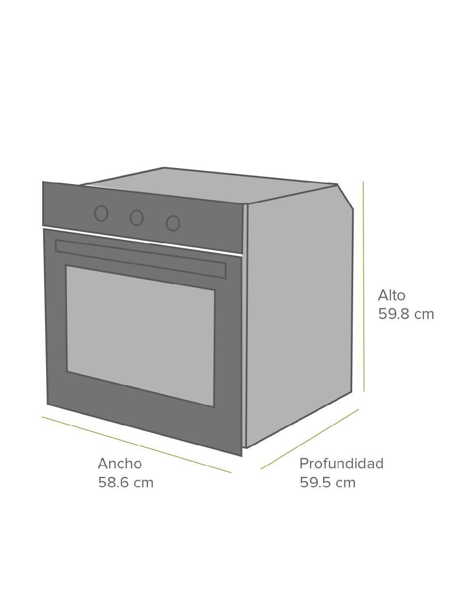 Horno convección Avera HEL127 67 l