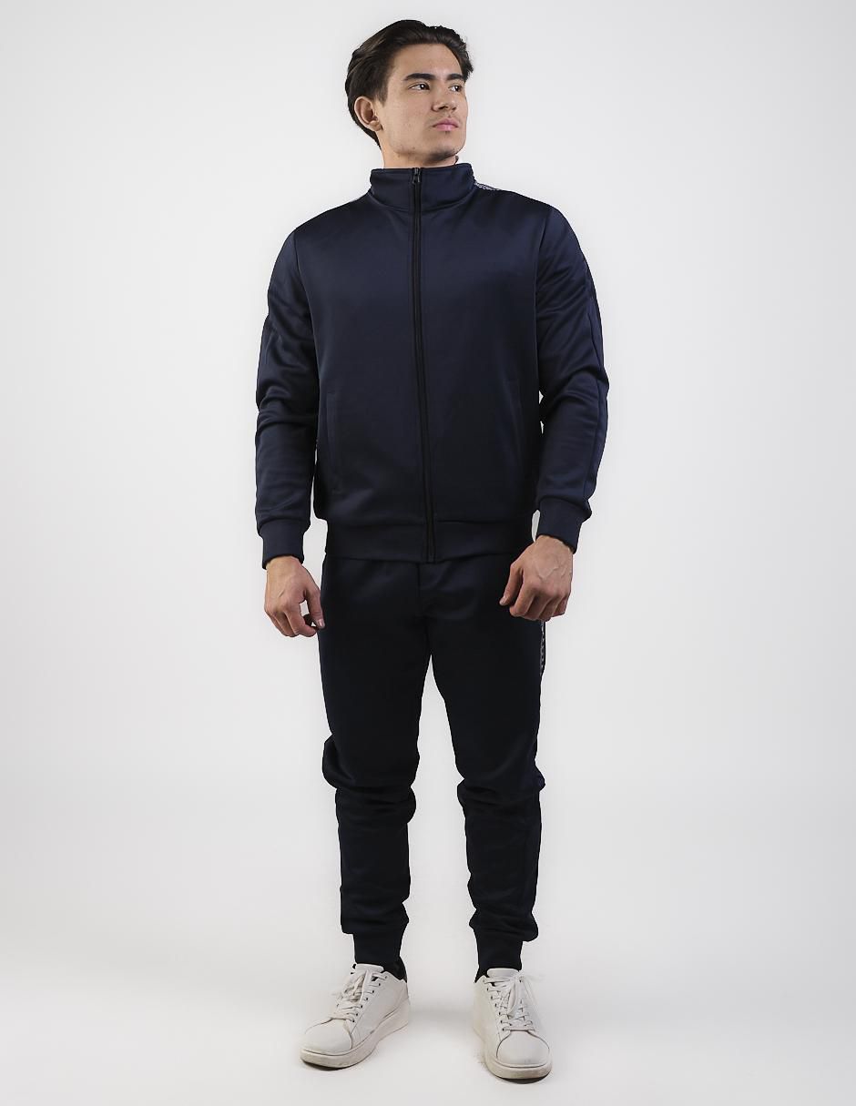 Conjunto deportivo regular con elástico para hombre