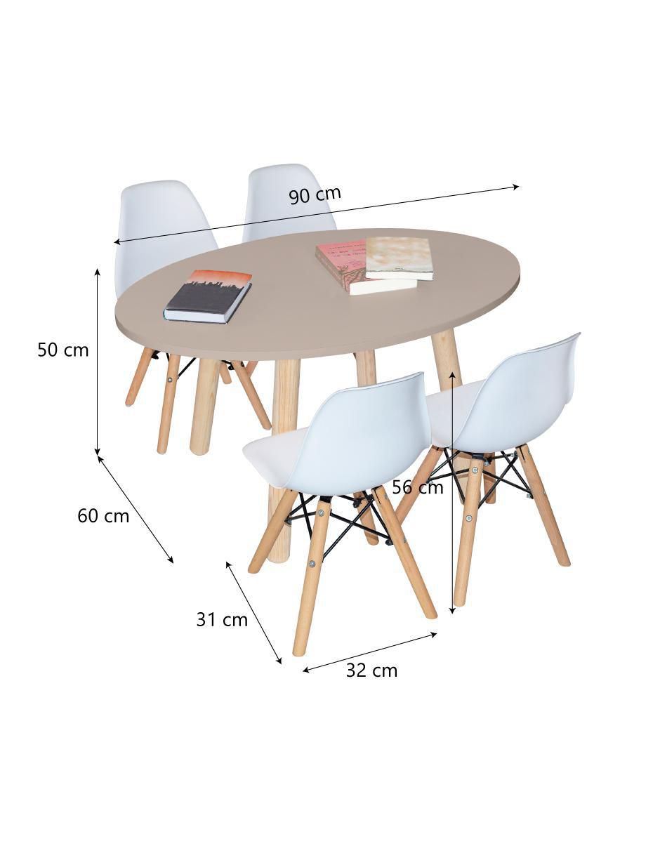 Mesa con silla armable 4