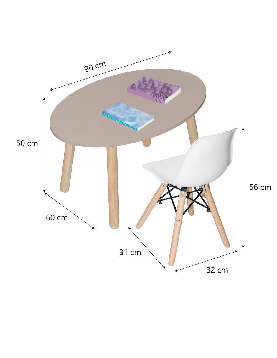 Mesa con silla armable 4