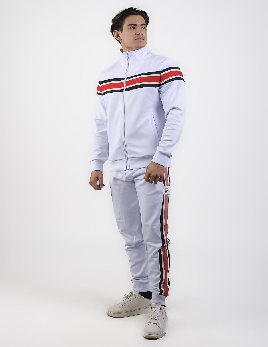Conjunto deportivo regular con elástico para hombre Conjunto deportivo regular con elástico para hombre