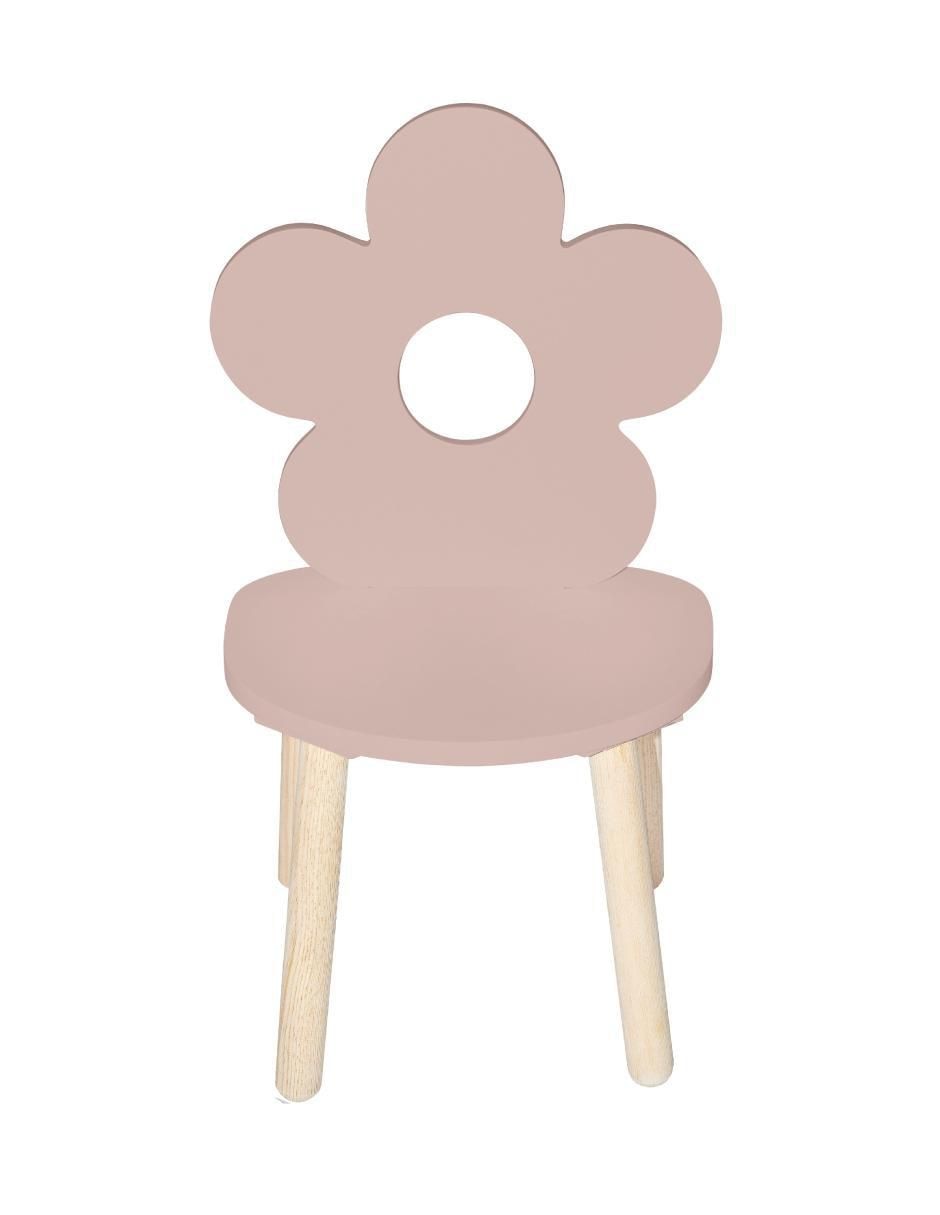Silla infantil Silla Flor de madera 2