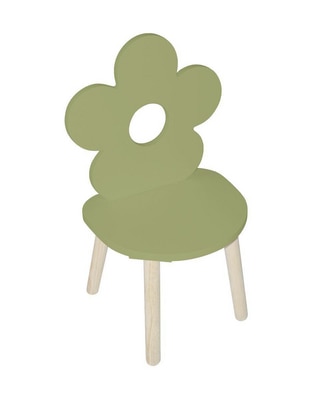Silla infantil Silla Flor de madera Silla infantil Silla Flor de madera
