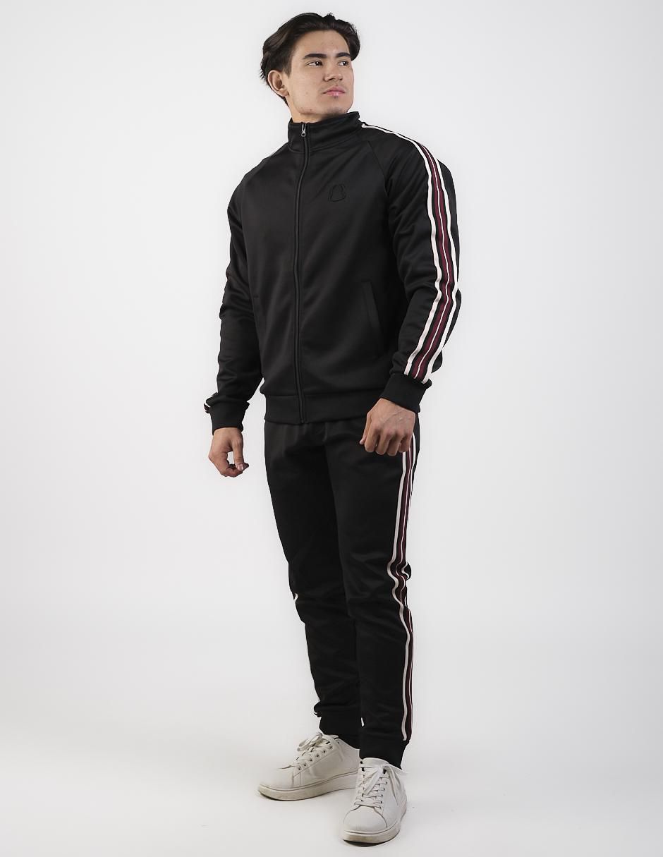 Conjunto deportivo regular con elástico para hombre Conjunto deportivo regular con elástico para hombre