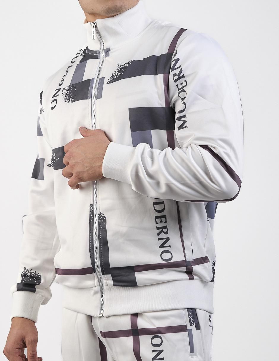 Conjunto deportivo regular con elástico para hombre