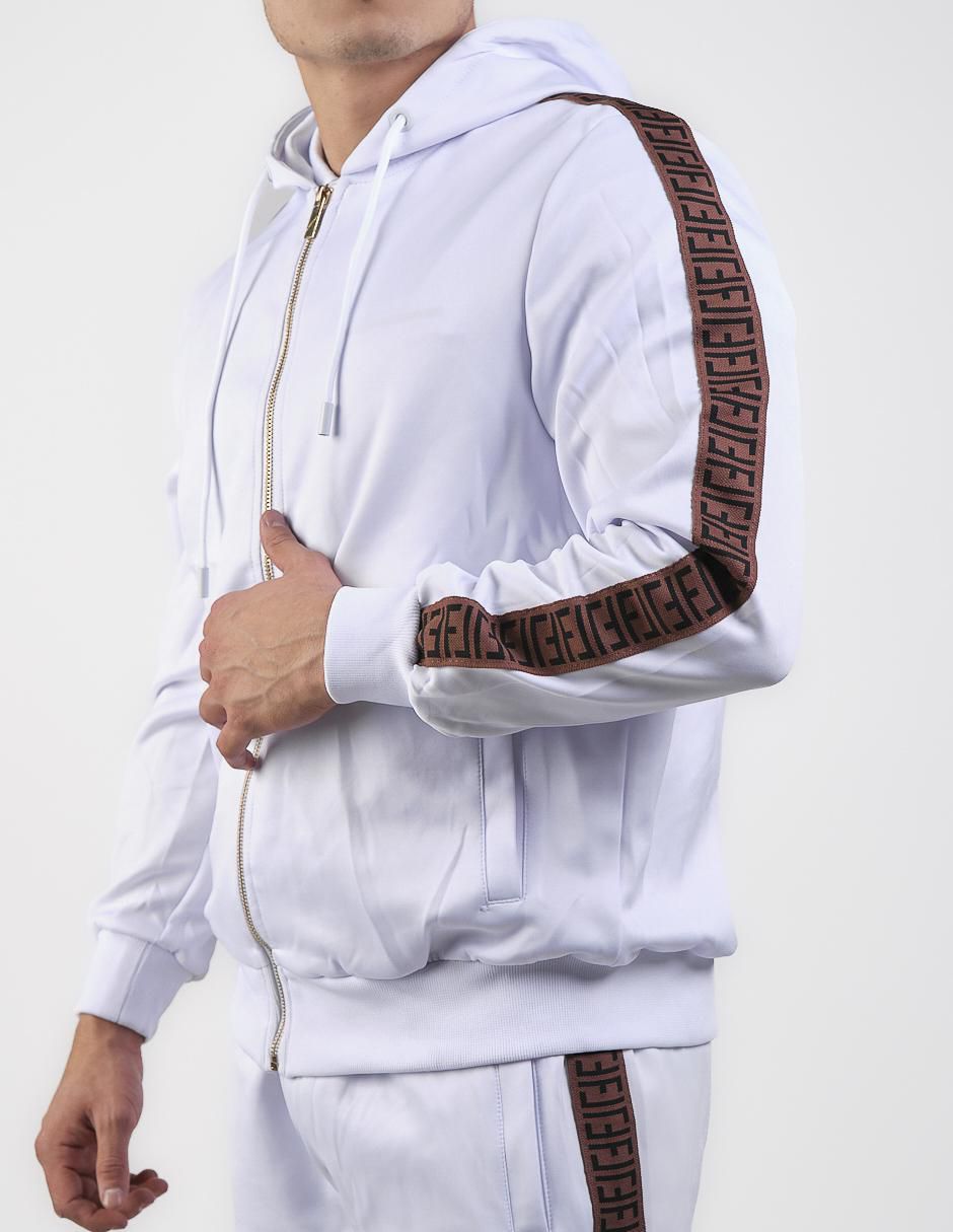 Conjunto deportivo regular con elástico para hombre