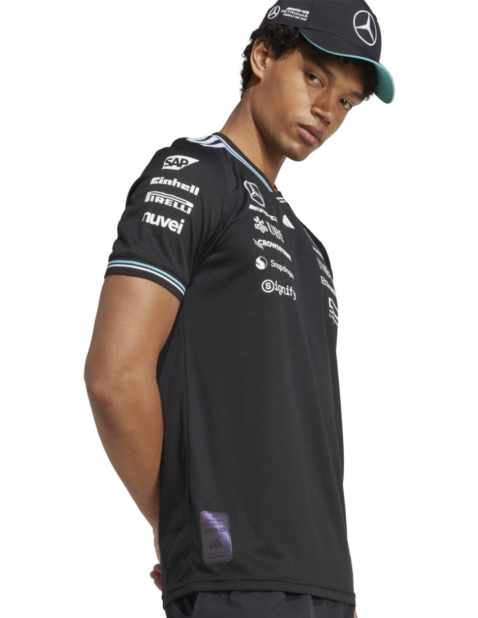 Playera Adidas Motorsport mercedes - amg petronas cuello redondo para hombre