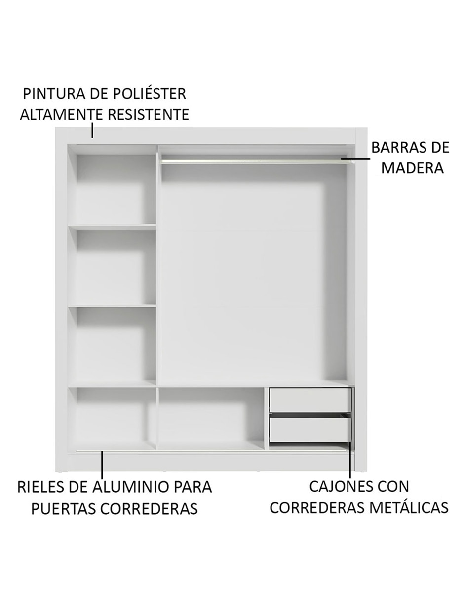 Armario Lyon de MDP 4