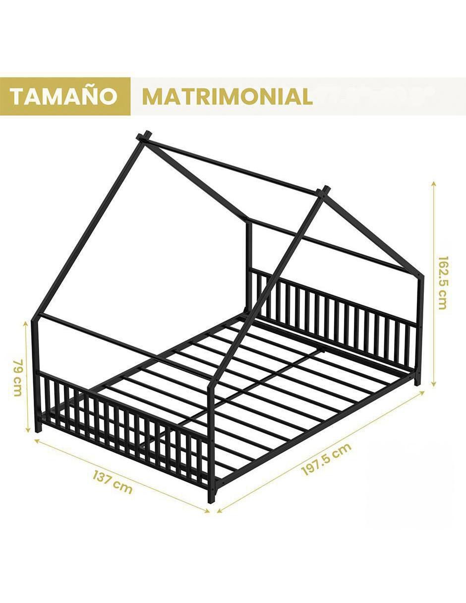 Base para cama de metal 4