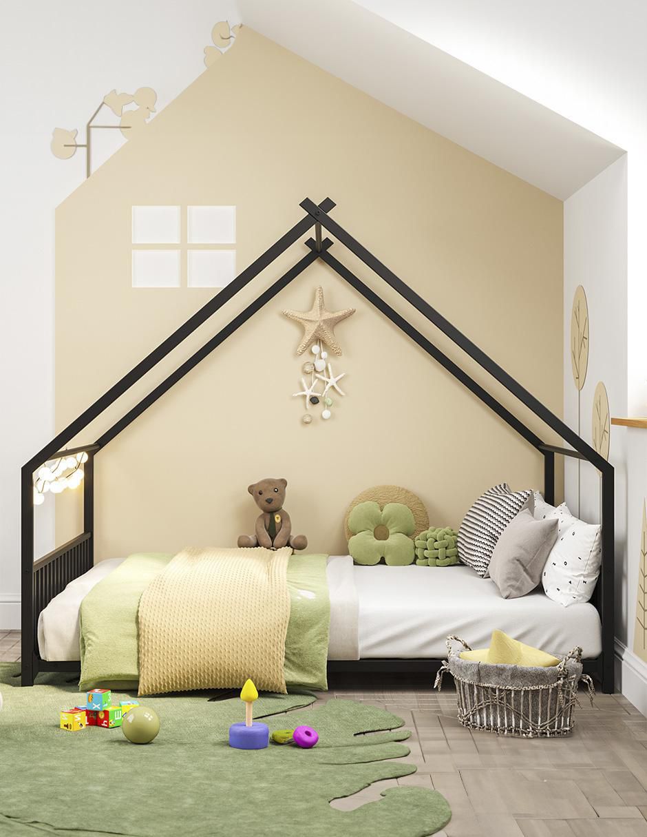 Base para cama de metal 3