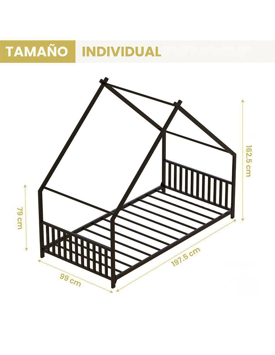 Base para cama de metal